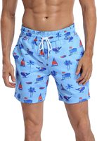 Shorts de bain en tissu peigné pour hommes, taille haute élastique, séchage rapide, coupe-vent, respirant, sous-vêtements décontractés pour usage quotidien, provenant du Bangladesh