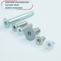Vis Torx FINEFIX HARDWARE DIN 965, acier haute résistance, usinées avec précision, résistantes à la corrosion, tête fraisée plate, métriques
