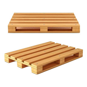 Mini posavasos de madera para bebidas frías y calientes, posavasos de estilo de palé de madera de pino Natural, posavasos de madera personalizados - Product Image 5