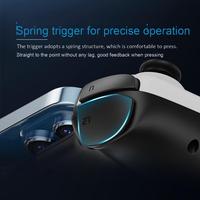 Manette de jeu mobile rétractable 2-en-1 avec moteur de vibration et dissipateur thermique semi-conducteur pour NS Switch, Android, iOS, PC