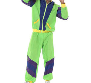 Conjunto cortavientos de nailon personalizado, chándal cortavientos impermeable con diseño de bordado y cremallera para hombre, fabricado por proveedor - Product Image 3