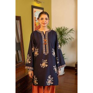 Conjunto de Dos Piezas de Salwar Kameez de Algodón EMB ZETRO FARSHI VOL II - Product Image 4