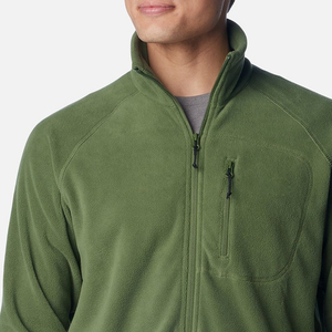 Sudadera de Forro Polar para Hombre con Acabado Suave y Costuras Duraderas, Sudadera de Forro Polar para Hombre de Color Sólido con Cierre de Cremallera, Suministro de Fábrica OEM - Product Image 5