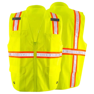 Chaleco informal de Otoño de alta visibilidad de malla transpirable: impermeable y resistente al viento para entornos laborales difíciles - Product Image 1