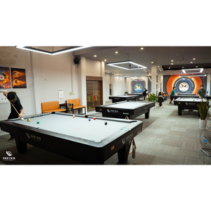 Table de billard en ardoise de 9 pieds conçue sur mesure pour les clubs, les hôtels et la maison - Product Image 1