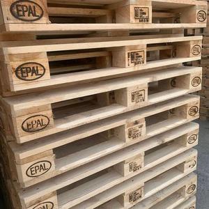 Palet kayu Epal Euro terbaik harga palet Eropa kayu 1200X800 EPAL Euro untuk dijual dengan pengiriman gratis ke Italia Rumania - Product Image 3