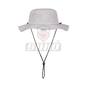 Venta al por mayor diseñador de moda Reversible logotipo personalizado impreso protección solar Gaa sombrero de cubo de verano - Product Image 4