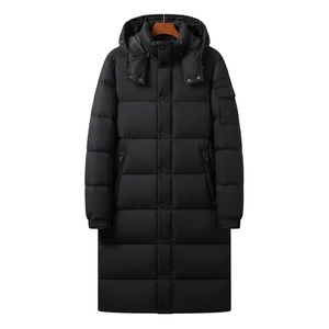 Manteau en duvet pour homme avec garnissage en duvet de haute qualité, avec option de taille et de couleur personnalisées. - Product Image 1