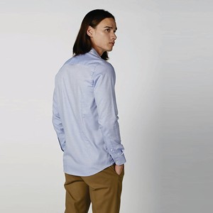 En Stock, nueva ropa de moda, camisa de gran tamaño para hombre, Camisa de algodón informal de manga larga de varios colores para hombre - Product Image 6