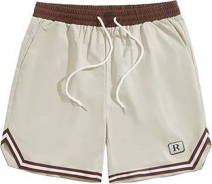 Pantalones Cortos Deportivos Elásticos y Cómodos para Hombre, con Cordón, para Gimnasio, Verano, Atléticos, con Estampado Gráfico, Estilo Casual, Decoración con Patrones - Product Image 2