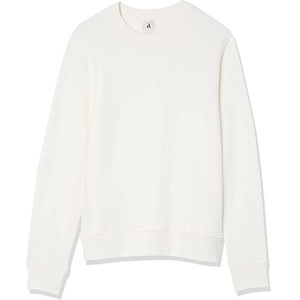 เสื้อกันหนาวผ้าฝ้ายคอกลมแขนยาวสำหรับผู้ชาย,แบบสวมศีรษะสีล้วนพิมพ์ลายโลโก้ได้ตามต้องการ - Product Image 5