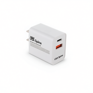 18W <b>Plug</b> Power <b>Adapter</b> with USA Spina Travel Adaptor - Product Image 2