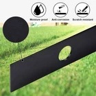 Lame de coupe pour pelouse et jardin, en fer noir, 9 pouces, haute performance, électrique, compatible avec Husqvarna, remplace 601000749