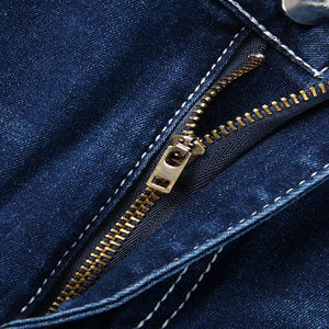 กางเกงยีนส์มีกระดุมและซิปของผู้ชายกางเกงยีนส์มีกระเป๋าราคาถูก - Product Image 6