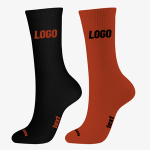 Unisex Custom Cycling Sports High-Crew <b>Socks</b> Embroidered Logo Breathable Bottom Cuff for Autumn Season Anti-Bacterial Feature - Product Image 6