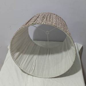 Cubiertas de lámpara suave de tambor de algodón de lino hecho a mano de diseñador con llamativo estampado de bloque Jaipur para lámpara de mesa lámpara colgante - Product Image 3