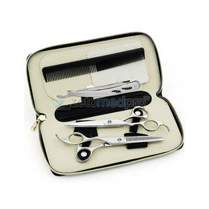 Professional 5 in 1 Hair Cutting Thinning and Styling <b>Scissors</b> for Salon Multi Functional 5 in 1 <b>Hairdressing</b> <b>Scissors</b> - Product Image 2
