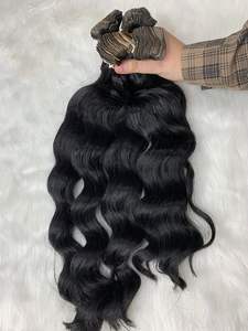 ผมแท้ 100% เรมี่เวียดนาม สีดำธรรมชาติ แบบเทปติด ตรงธรรมชาติ สำหรับต่อผมแบบสกินเวฟท์ ผมเวอร์จินแท้ เกรด 9A ใช้งานได้ 3-5 ปี - Product Image 4