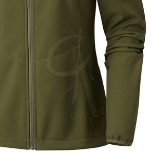 Chaqueta de invierno para mujer superventas con capucha Softshell y piel de oveja parches personalizados Precio de tendencia - Product Image 6