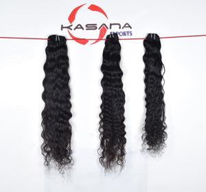 Vente en gros 100% Bundle Pas cher Vietnamien Couleur Naturelle Vague Noire Extensions de Cheveux pour Femmes Double Trame Brut Cheveux Humains Curl Style - Product Image 3