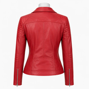 Chaqueta de Cuero para Mujer Diseñada para la Versatilidad Diaria con Material Resistente, Cómoda de Usar y una Silueta Moderna - Product Image 5