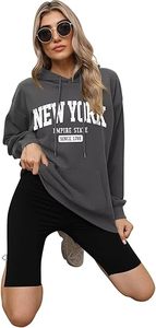 Sudadera de Alta Calidad para Mujer, Talla Grande, Manga Larga, Otoño/Invierno, con Capucha, Forro Polar, Logotipo Personalizado, Bolsillo con Diseño Gráfico, ODM - Product Image 5