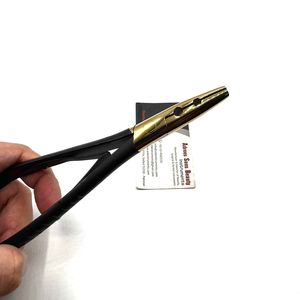 Pince d'extension de cheveux microbilles à deux trous Impression de logo personnalisé en gros Service OEM en acier inoxydable - Product Image 6