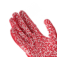 Nouveauté - Gants de Football Américain en Cuir Synthétique Personnalisés - Vente en Gros - Marque Privée - Design de Logo Personnalisé