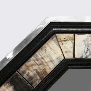 Elegant Handcrafted Horn and MDF <b>Mirror</b> <b>Frame</b> Natural Horn Inlay Decorative Vanity Wall <b>Mirror</b> Perfect for Home Decor - Product Image 6