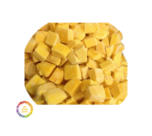 Processus IQF Tranche de cube de mangue emballée en vrac à prix raisonnable Fruits surgelés Mangue lyophilisée Grande valeur nutritive - Product Image 1