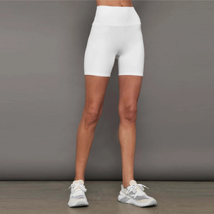 Pantalones cortos deportivos de cintura alta para mujer, pantalones cortos deportivos para correr, Yoga, Fitness para mujer, elásticos, de secado rápido, de alta calidad - Product Image 1