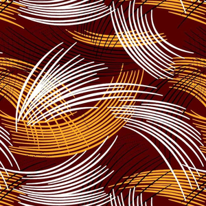 Premium Kinshasa African Wax Print and Ankara Cotton Fabric with Woven Memory Pattern for Custom Fashion Clothing and Apparel - Product Image 1