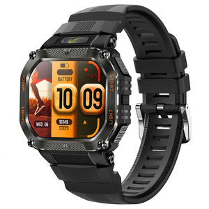 Reloj Inteligente Deportivo Sower HT34 para Exteriores, Pantalla IPS de 1.75 Pulgadas, Resistente al Agua 3ATM, Monitor de Ritmo Cardíaco, Respuesta de Llamadas, Rastreador de Actividad Física, Unisex - Product Image 1