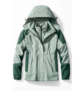 Chaqueta de Esquí Impermeable 3 en 1 para Hombre, Talla Grande, Abrigo de Invierno Cálido y Transpirable, Chaqueta de Nieve Acolchada para Hombre - Product Image 1