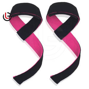 Sangles de levage de service OEM de couleur unie sangles de levage de vêtements d'entraînement de gymnastique sangles de levage Offre Spéciale sangles de levage de taille plus - Product Image 5