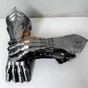 ถุงมือเกราะป้องกันนิ้วแบบกอธิคสำหรับอัศวินยุคกลางปลายแบบกอธิคใช้งานได้เต็มรูปแบบสามารถป้องกันมือได้สำหรับการสร้างใหม่และคอสเพลย์ - Product Image 6