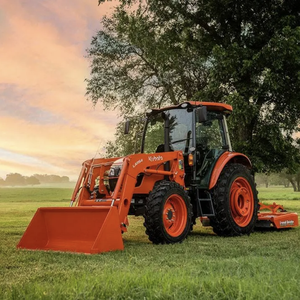 TRACTOR AGRÍCOLA DIÉSEL 4WD SERIE M4 DE KUBOTA USADO |   Tractor Agrícola Utilitario M4D-061 M4-071 M4D-071 de 65HP 72HP con Cargador - Product Image 1