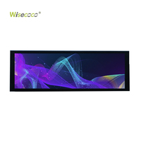 Écran LCD portable de 7,84 pouces, 400*1280, affichage en barre étirée, UHD IPS, moniteur LCD long en forme de bande, compatible avec PC portable Aida64