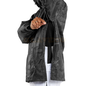 Comfortable <b>Men's</b> High Street Hooded Windbreaker Winter <b>Jacket</b> Waterproof & Eco-Friendly Front Logo Best Price - Product Image 4