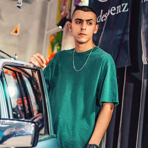 Meilleure qualité Nouveau design Coton de qualité supérieure Coupe ample Petite épaule tombante Marque Blanc Surdimensionné Hommes T-Shirt - Product Image 2