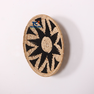 Prix usine SEAGRASS décoration murale tissée à la main au Vietnam tenture murale rustique de haute qualité pour les projets de décoration intérieure - Product Image 1