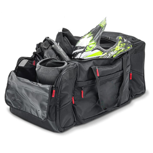 Mochila deportiva personalizada 2025, kit de motocross MX de la mejor calidad con cremallera lateral doble, logotipo negro personalizable para uso en el gimnasio - Product Image 1