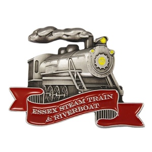 Kim Loại Epoxy 3D Tàu Hơi Nước Tủ Lạnh Nam Châm Pháp <span class=keywords><strong>Lisbon</strong></span> Bồ Đào Nha Du Lịch Lưu Niệm Tủ Lạnh Nam Châm - Product Image 1