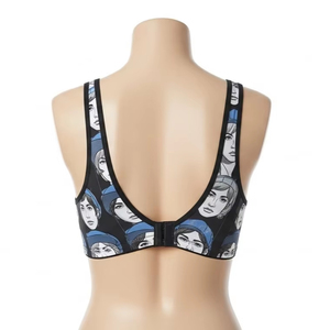 Sujetadores de Nailon y Elastano Antibacterianos para Adultos con Estampado Digital, Material Elástico Suave, Ajuste Cómodo, Ropa Interior de Uso Diario - Product Image 4