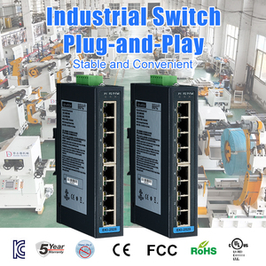 Công tắc POE cấp công nghiệp 8 cổng QoS chức năng lớp <span class=keywords><strong>2</strong></span> không được quản lý - Product Image 3