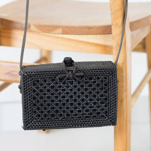 Hand weaving rattan bag factory supply natural bags for ladies accessory wholesale <b>handbags</b> - Product Image 1