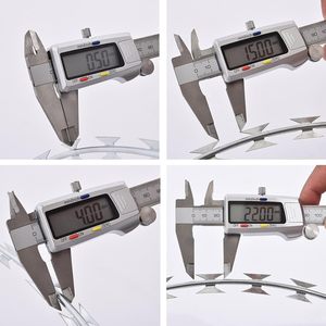 Bobines de clôture en <span class=keywords><strong>fil</strong></span> <span class=keywords><strong>barbelé</strong></span> - Barrière anti-escalade et anti-vol en acier galvanisé - Alternative au <span class=keywords><strong>fil</strong></span> <span class=keywords><strong>barbelé</strong></span> et au <span class=keywords><strong>fil</strong></span> concertina - Product Image 5
