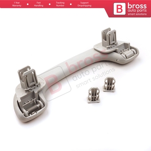 ที่จับยึดหลังคาภายในสำหรับผู้โดยสารด้านหน้า BDP1182 สีเทาอ่อน 739410013R สำหรับ Megane 3 4 Scenic 3 Clio 4 Kadjar Captur Mas - Product Image 4