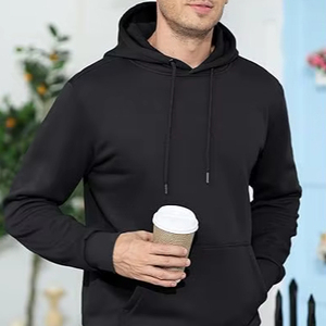 Sudadera con capucha de lana cálida de invierno para hombre Sudaderas con capucha de Invierno para mujer Sudadera con capucha forrada de Sherpa de lana cálida - Product Image 1