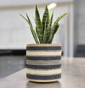 Panier de jardinière en jute de luxe fait à la main de haute qualité pour la décoration intérieure nouvelle Collection différents paniers de rangement pour cuisine salle de bain - Product Image 4